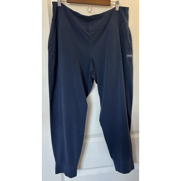 Life Is Good Womens Pants Size XXL Crusher Flex Jogger Blue Pull On Pockets - Picture 1 of 10